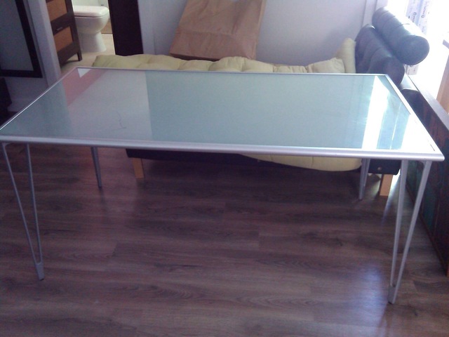 mesa cristal y acero ikea mesa cristal y acero ikea