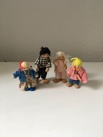 muñecos madera articulados