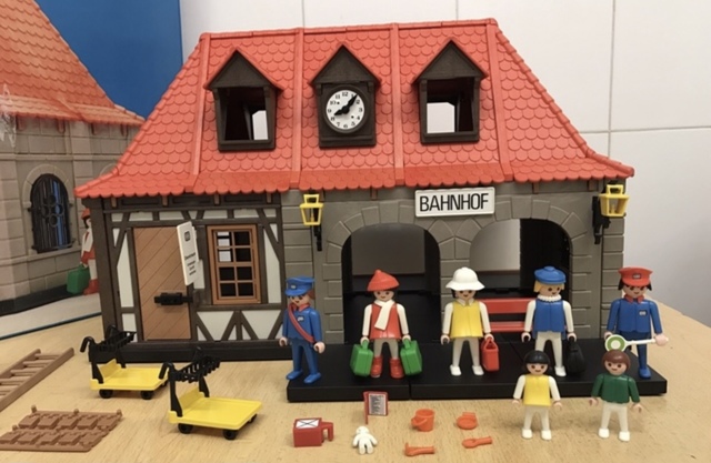 estacion tren playmobil