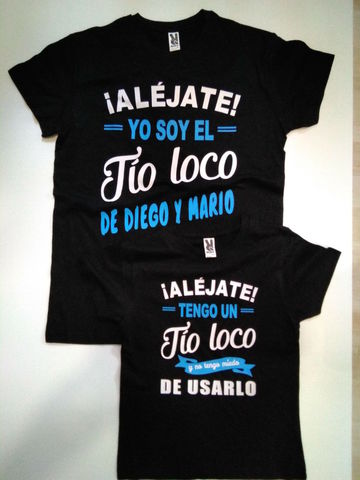 camisetas personalizadas para tios