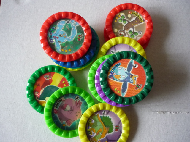 tazos pokemon peluche