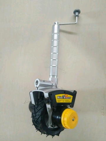 Rueda Jockey Para Remolque Carga Pesada 20 Cm, Soporte Rueda Jockey Plegable, 75