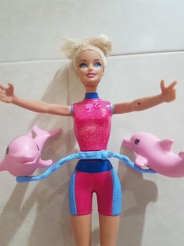 barbie entrenadora de delfines