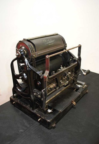 MIL ANUNCIOS.COM - MÁquina antigua de imprenta