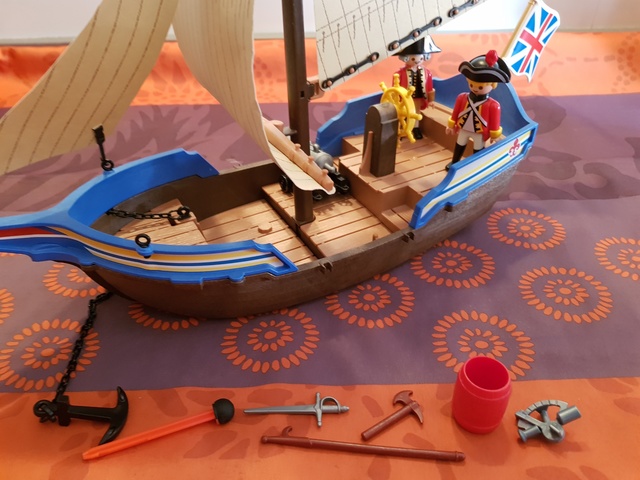 barco pirata playmobil juguettos