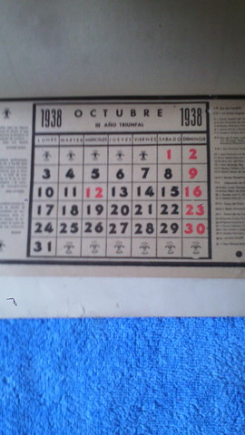 Mil Anuncios Com Calendario De 1938 calendario de 1938