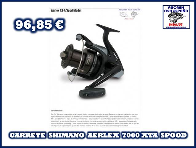 carrete shimano gt 7000 precio