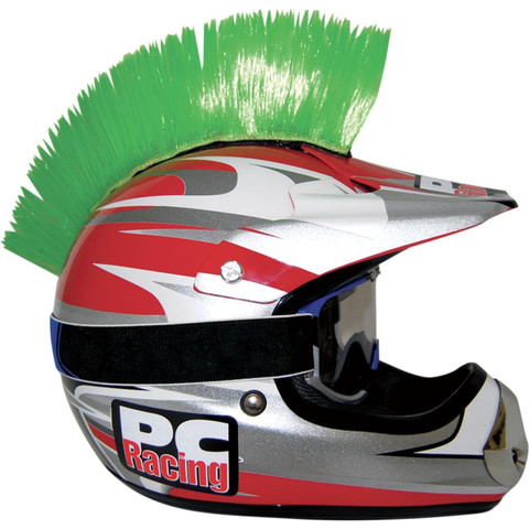CRESTA DE CASCO DE MOTO AMARILLA. CRESTA DE CASCO DE MOTO AMARILLA.