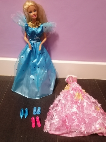 la barbie articulada