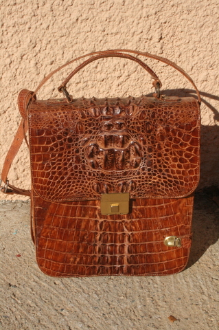 Milanuncios - Bolso de piel de cocodrilo