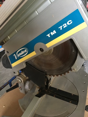 Milanuncios - Tronzadora ingletadora virutex TM 72