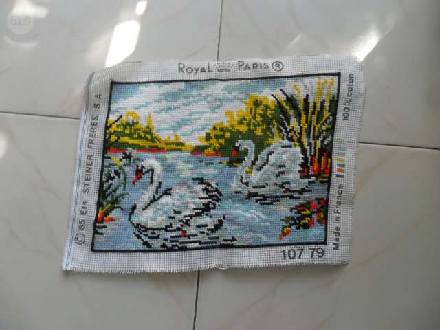 Royal Paris Tapiz//Kit de bordado-Lago De Los Cisnes