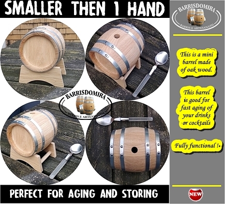 MIL ANUNCIOS.COM - Barriles de madera miniatura de 500ml