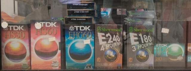 TDK E180/ cintas VHS 5/ unidades 3/ hora cintas de v/ídeo