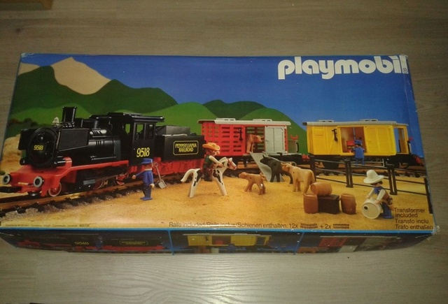 tren playmobil 4011