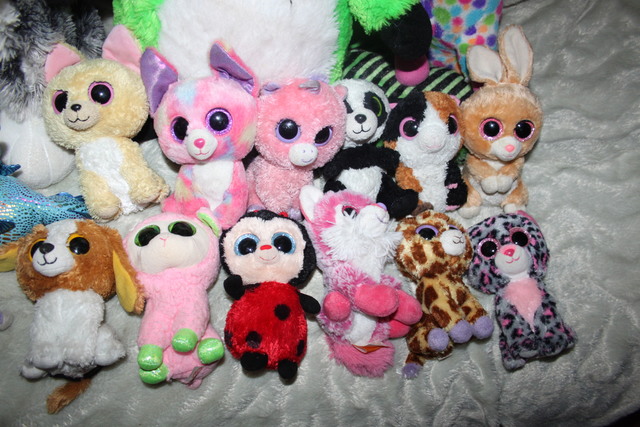 peluches ty ojos grandes