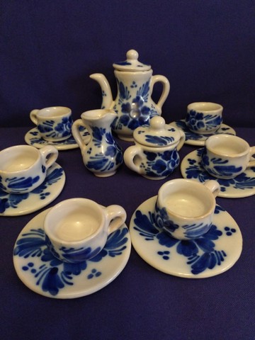 MIL ANUNCIOS.COM - Juego de cafe miniatura antiguo.