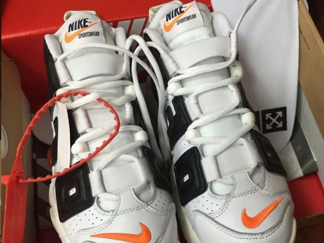 nike air uptempo off white