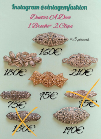 Mil Anuncios Com Broches Duetos Clip Antiguos