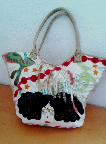 bolsas de tela decoradas