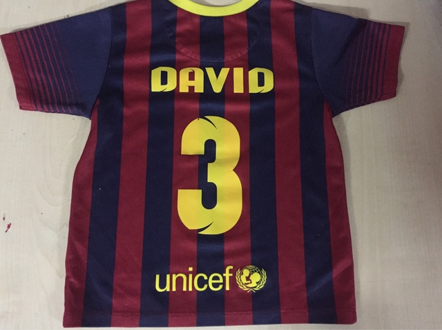 camiseta barça bebe