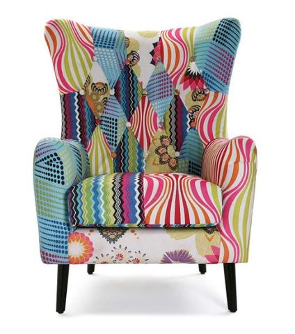 Sillon patchwork barato