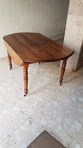 Mesa Ruedas Catalana Alas Con Antigua tQrxdhCosB