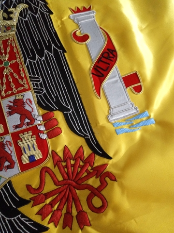 BANDERA DE ESPAÑA ÁGUILA //BANDERA ESPAÑA ESCRITORIO ÁGUILA //BANDERA DE ESPAÑA