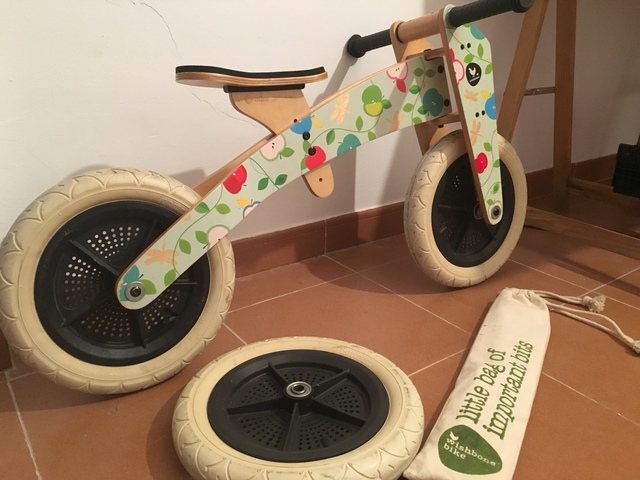 triciclo evolutivo madera