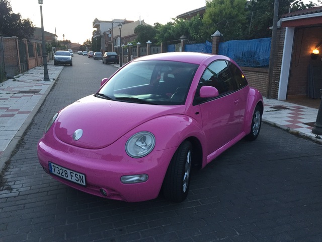 beetle rosa barbie