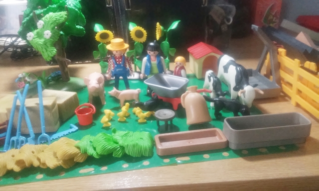 granja moderna playmobil