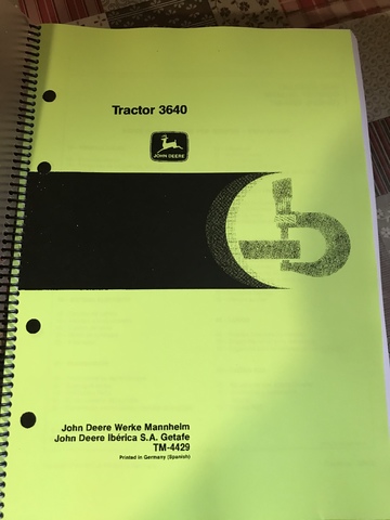 John Deere 6800 técnica Manual De Reparación