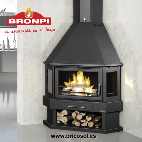 MIL ANUNCIOS.COM - Chimenea de leÑa bronpi modelo lorca r