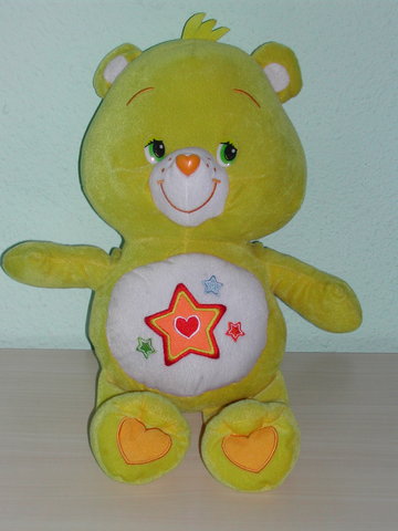 oso amoroso amarillo