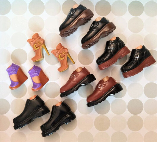 zapatos de muñecas bratz