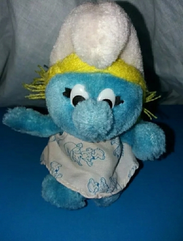 peluche pitufo gruñon