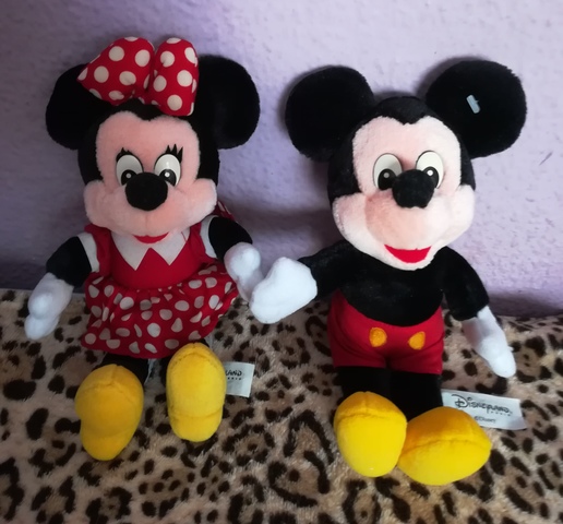 peluches mickey y minnie novios