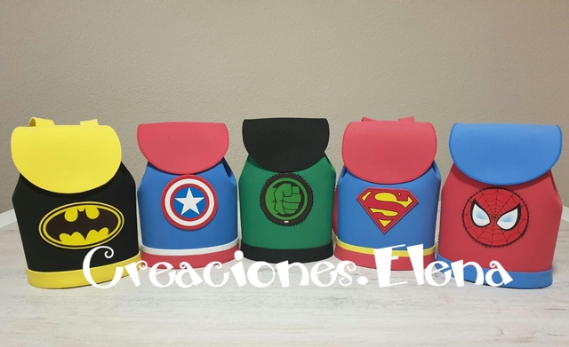 fofuchas de superheroes