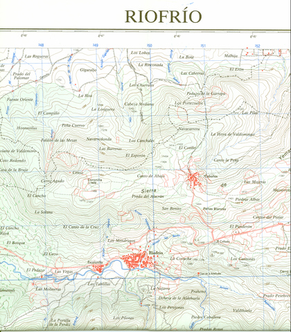 mapa topografico de avila MIL ANUNCIOS.  Mapa topográfico de Riofrío Avila