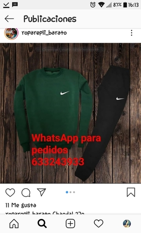 chandal nike y adidas baratos