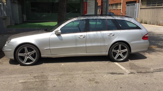 Paragolpes soporte la parte delantera izquierda para mercedes clase e s211 coche familiar 06-09