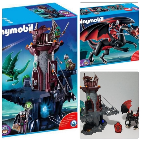 dragon verde playmobil