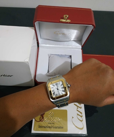 Reloj Cartier Santos 100 XL AAA