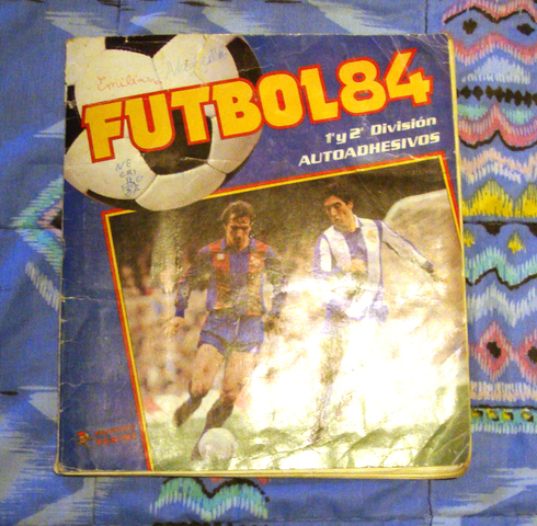 MIL Album de cromos panini liga 1983 84