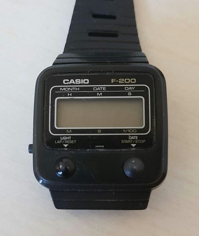 casio f 200 watch