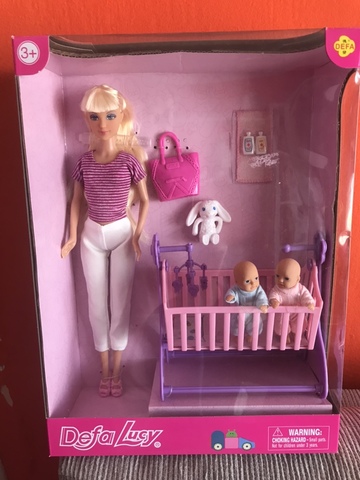 barbie con gemelos
