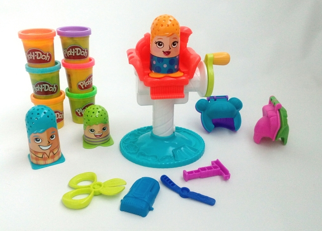 peinados locos de play doh