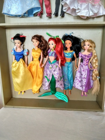 barbies princesas disney coleccion