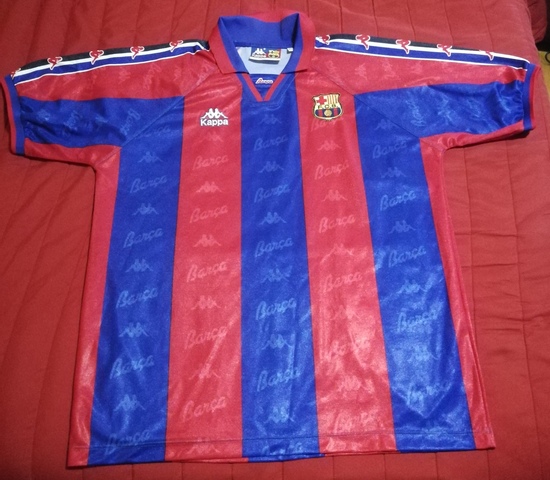 camiseta barça vintage