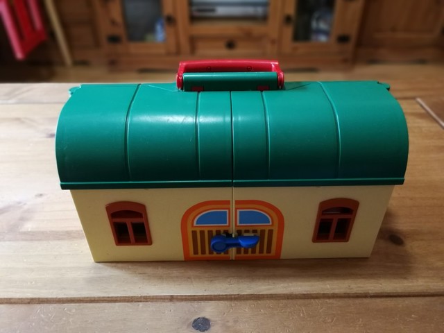 tren maletin playmobil 123
